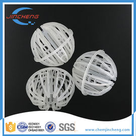 Heat Resistant Plastic Random Packing , Big Flux Polyhedral Hollow Ball