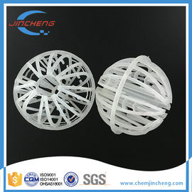 Heat Resistant Plastic Random Packing , Big Flux Polyhedral Hollow Ball